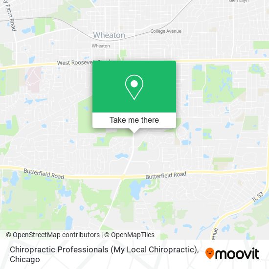 Mapa de Chiropractic Professionals (My Local Chiropractic)