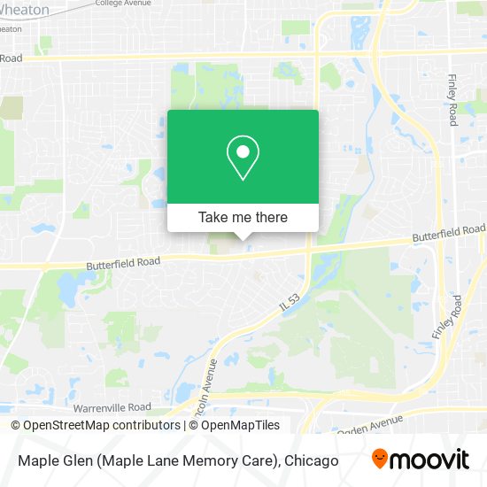 Maple Glen (Maple Lane Memory Care) map