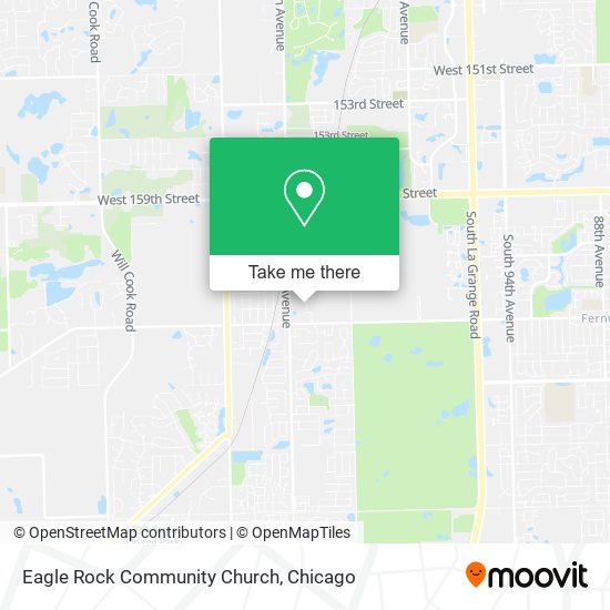 Eagle Rock Community Church map