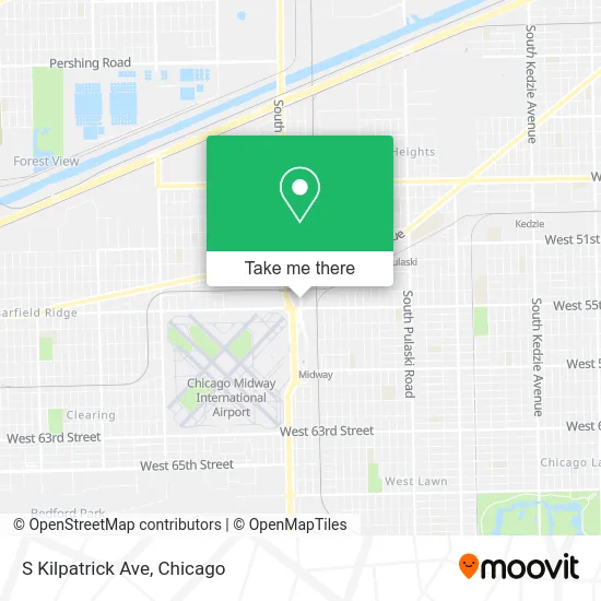 S Kilpatrick Ave map