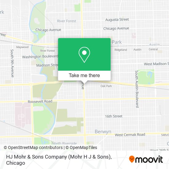 Mapa de HJ Mohr & Sons Company (Mohr H J & Sons)