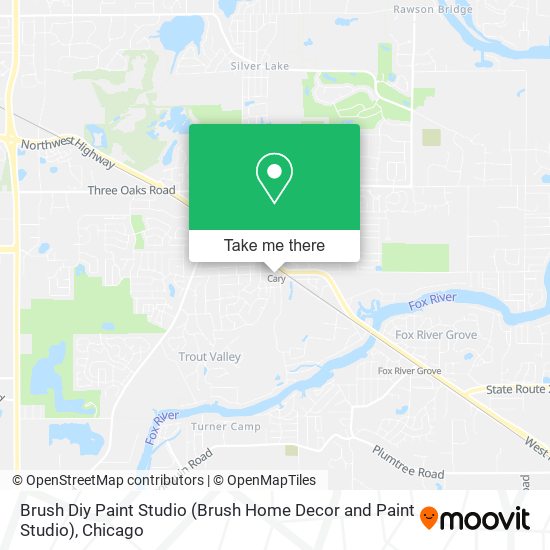 Mapa de Brush Diy Paint Studio (Brush Home Decor and Paint Studio)