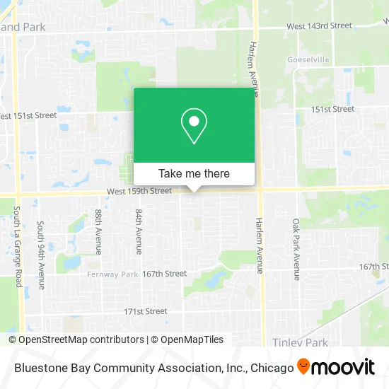 Bluestone Bay Community Association, Inc. map