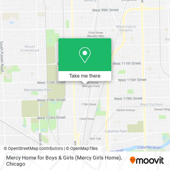 Mercy Home for Boys & Girls (Mercy Girls Home) map