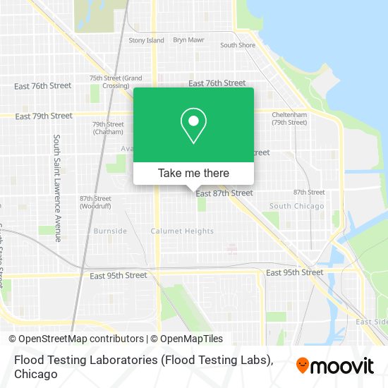 Flood Testing Laboratories (Flood Testing Labs) map