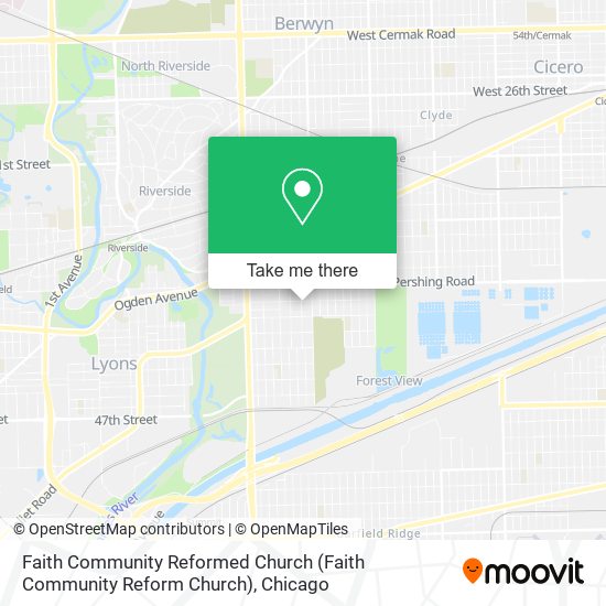 Faith Community Reformed Church map