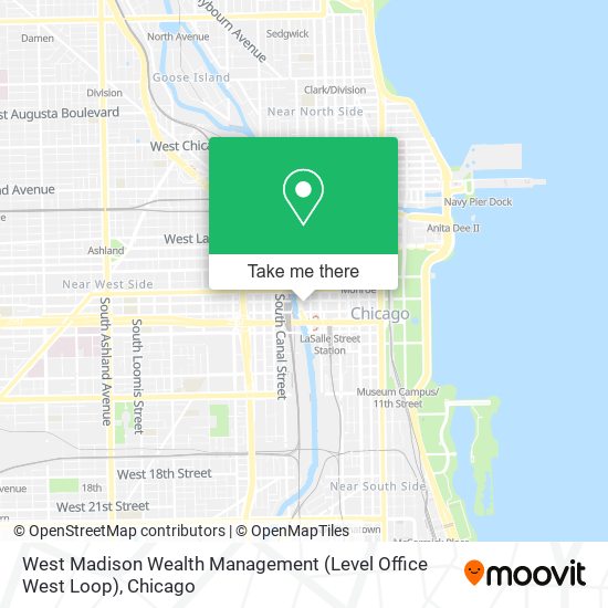 West Madison Wealth Management (Level Office West Loop) map