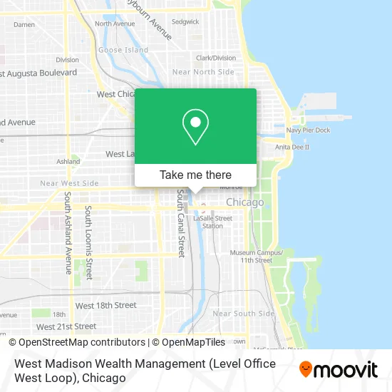 West Madison Wealth Management (Level Office West Loop) map