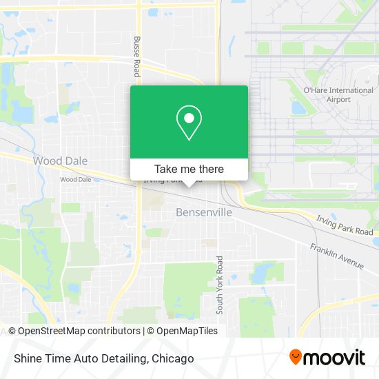 Shine Time Auto Detailing map