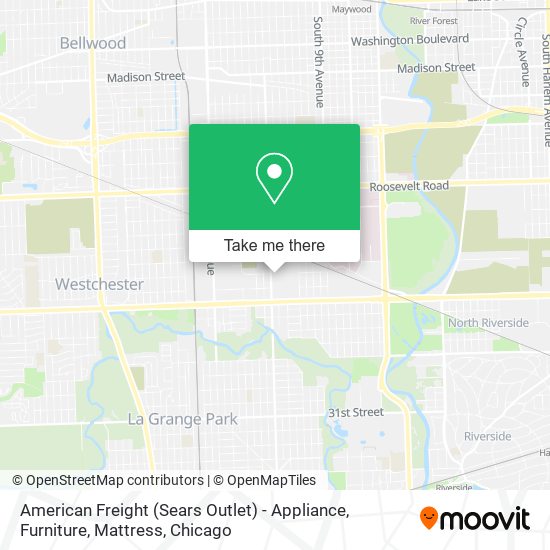 Mapa de American Freight (Sears Outlet) - Appliance, Furniture, Mattress