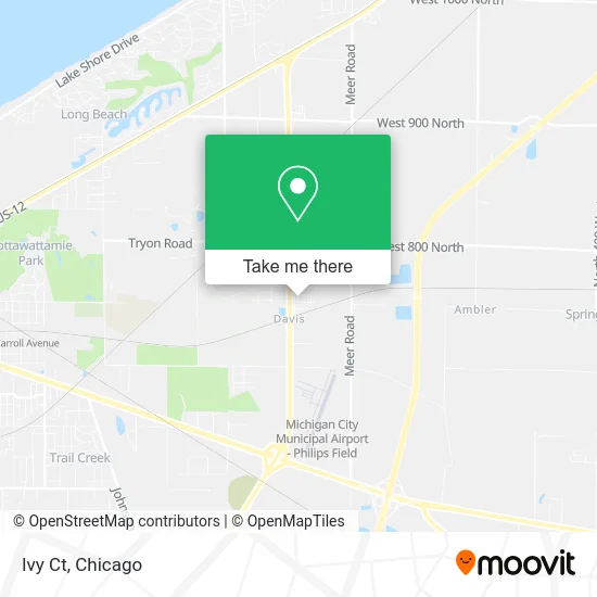 Ivy Ct map
