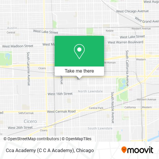 Mapa de Cca Academy (C C A Academy)