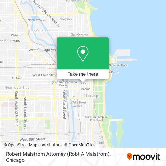 Mapa de Robert Malstrom Attorney (Robt A Malstrom)