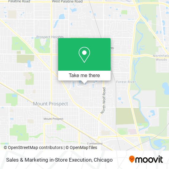 Sales & Marketing in-Store Execution map