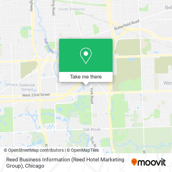 Reed Business Information (Reed Hotel Marketing Group) map