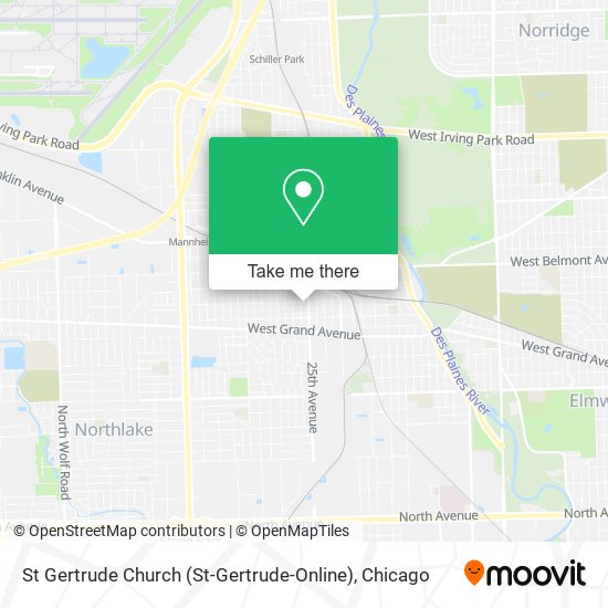 St Gertrude Church (St-Gertrude-Online) map