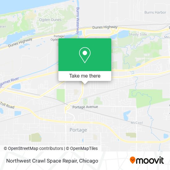 Northwest Crawl Space Repair map