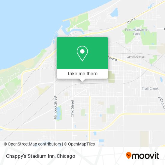 Chappy's Stadium Inn map