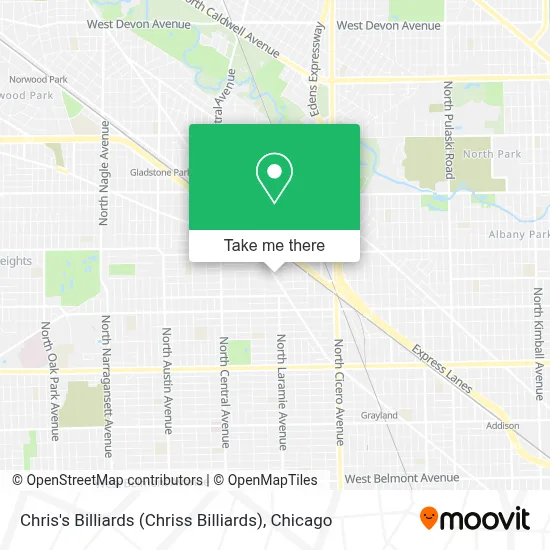 Chris's Billiards (Chriss Billiards) map