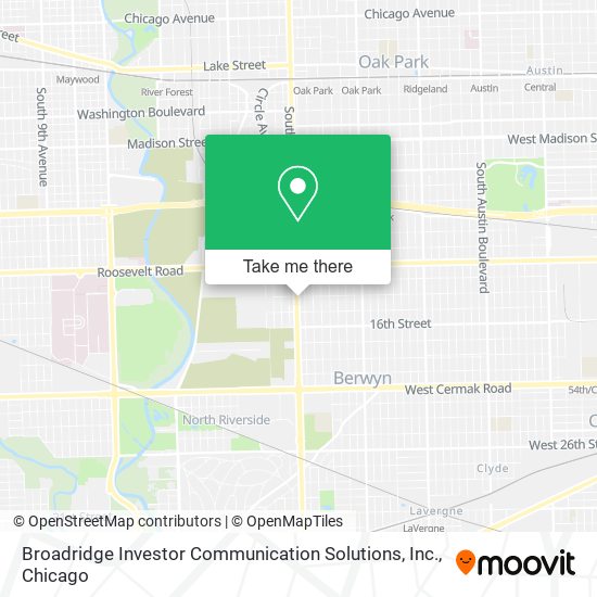 Mapa de Broadridge Investor Communication Solutions, Inc.