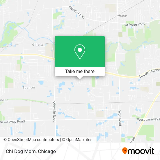 Chi Dog Mom map