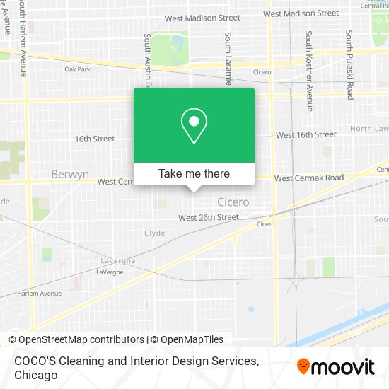 Mapa de COCO'S Cleaning and Interior Design Services