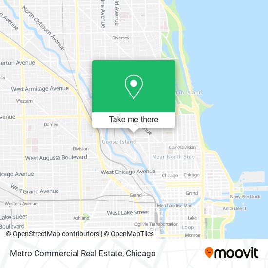 Metro Commercial Real Estate map