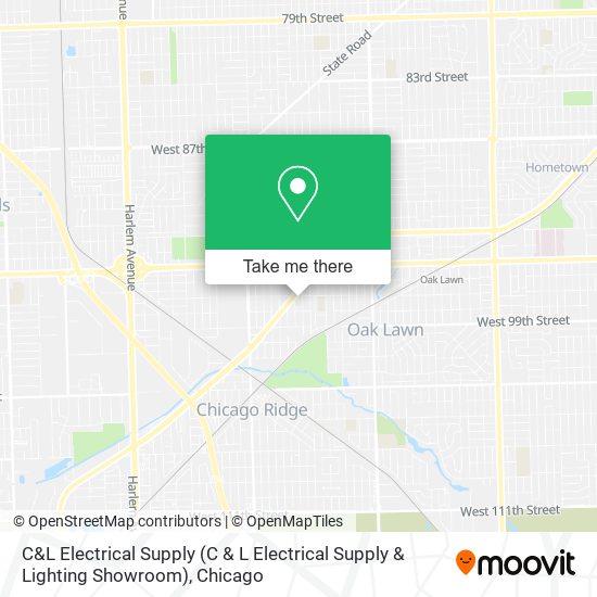 Mapa de C&L Electrical Supply (C & L Electrical Supply & Lighting Showroom)