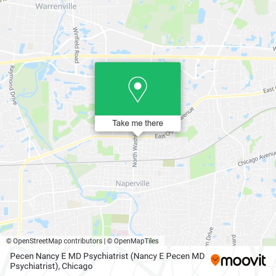 Mapa de Pecen Nancy E MD Psychiatrist