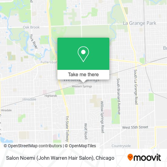 Salon Noemi (John Warren Hair Salon) map