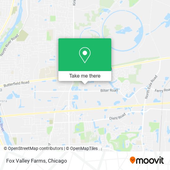 Mapa de Fox Valley Farms