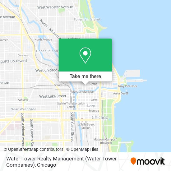 Water Tower Realty Management (Water Tower Companies) map