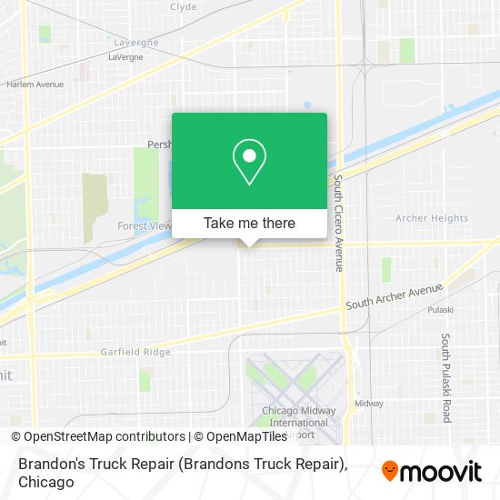 Brandon's Truck Repair (Brandons Truck Repair) map