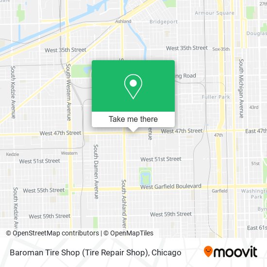 Mapa de Baroman Tire Shop (Tire Repair Shop)