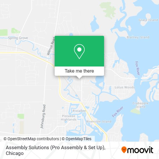 Mapa de Assembly Solutions (Pro Assembly & Set Up)