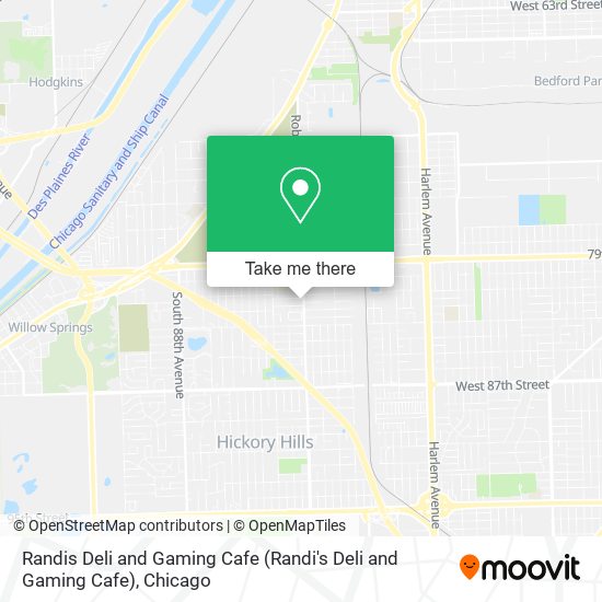Mapa de Randis Deli and Gaming Cafe (Randi's Deli and Gaming Cafe)