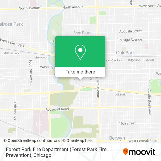 Mapa de Forest Park Fire Department