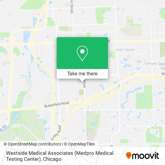 Mapa de Westside Medical Associates (Medpro Medical Testing Center)