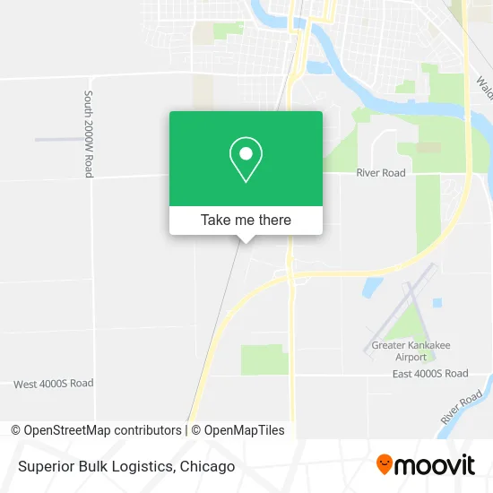 Superior Bulk Logistics map