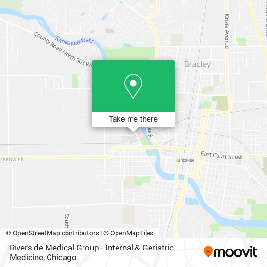 Riverside Medical Group - Internal & Geriatric Medicine map