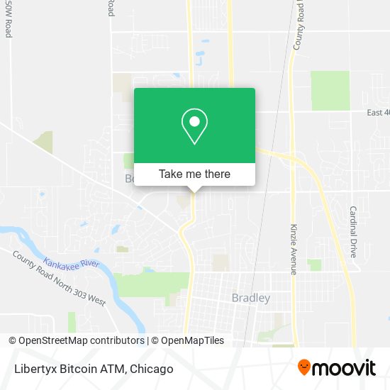 Libertyx Bitcoin ATM map