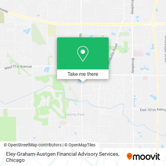 Eley-Graham-Austgen Financial Advisory Services map