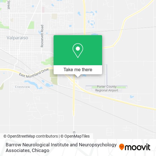 Barrow Neurological Institute and Neuropsychology Associates map