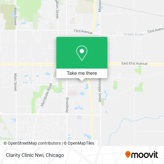 Clarity Clinic Nwi map