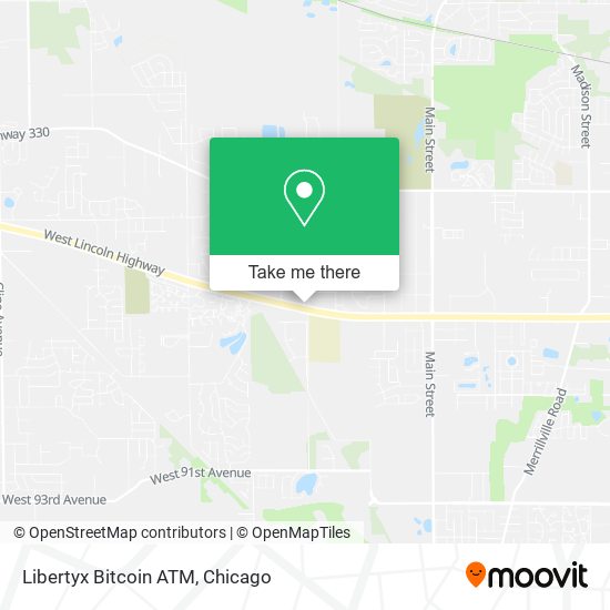 Libertyx Bitcoin ATM map