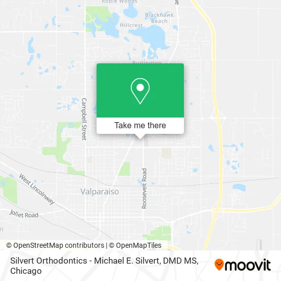 Mapa de Silvert Orthodontics - Michael E. Silvert, DMD MS