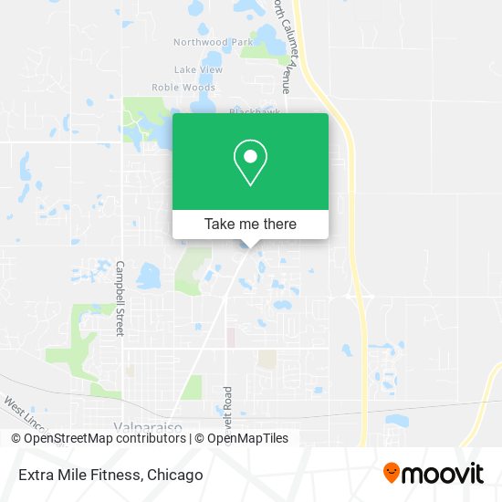 Extra Mile Fitness map