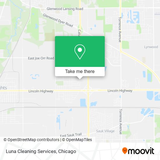 Luna Cleaning Services map
