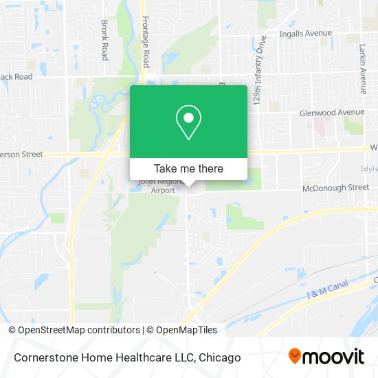 Cornerstone Home Healthcare LLC map