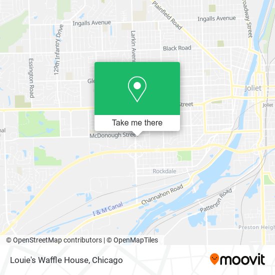 Mapa de Louie's Waffle House